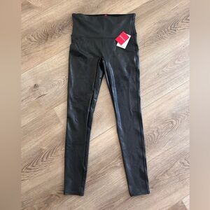 Spanx faux leather leggings